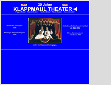 Tablet Screenshot of klappmaul.de